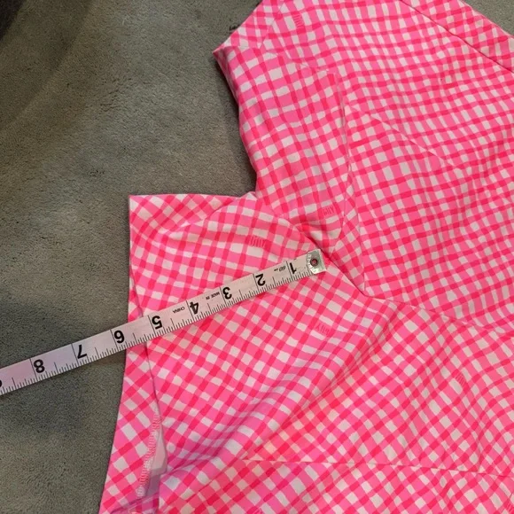 Lilly Pulitzer High Waist Pink and White Shorts - Picture 4 of 9